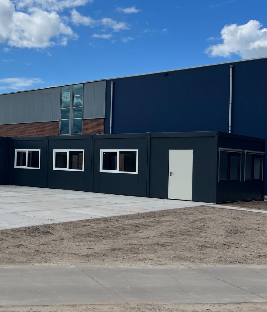 Koop/huur, kantoor kantine units 6 x 9, 6x15 of 12 x 12 M, Zakelijke goederen, Machines en Bouw | Keten en Containers, Ophalen of Verzenden