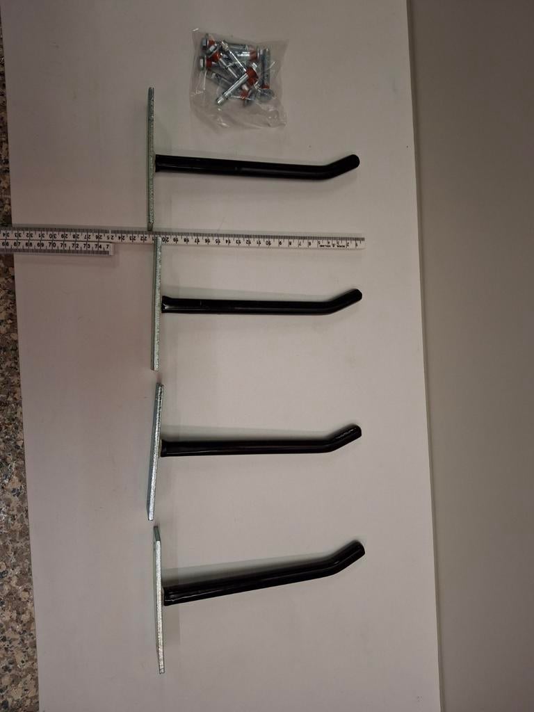 Ophanghaken 21cm lang met bevestiging, Ophalen of Verzenden, Nieuw