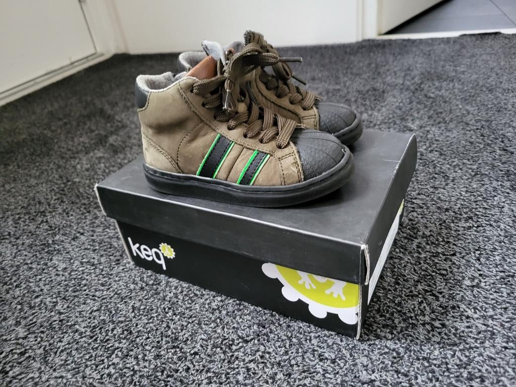 ZGAN Keq jongensschoenen maat 23, Kinderen en Baby's, Keq, Schoenen, Ophalen of Verzenden, Zo goed als nieuw