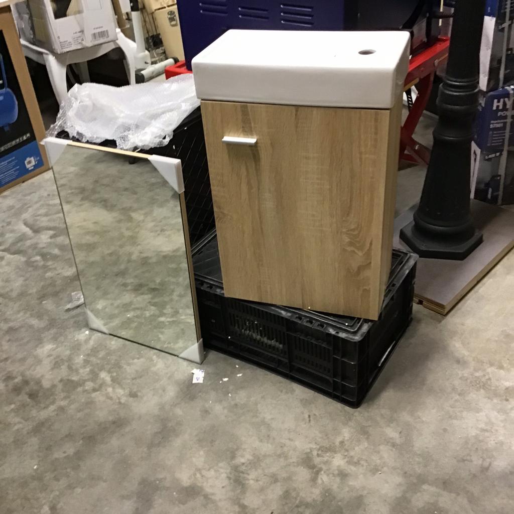 Bad wc meubel, Huis en Inrichting, Badkamer | Badkamermeubels, Ophalen, Overige typen, Nieuw, Minder dan 100 cm