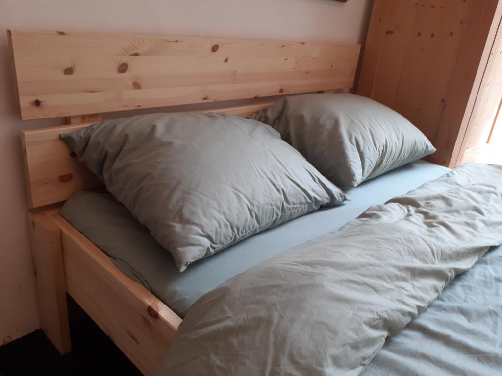 NIEUW 100% houten bed, sfeermaker in ELKE gewenste maat!, Huis en Inrichting, Slaapkamer | Bedden, Strak, 200 cm, Hout, Nieuw