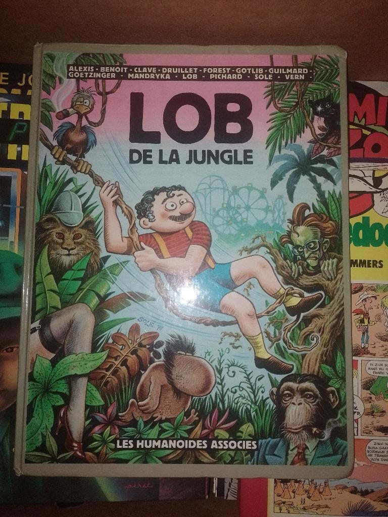 LOB De La Jungle., Eén stripboek, Ophalen of Verzenden, Gelezen