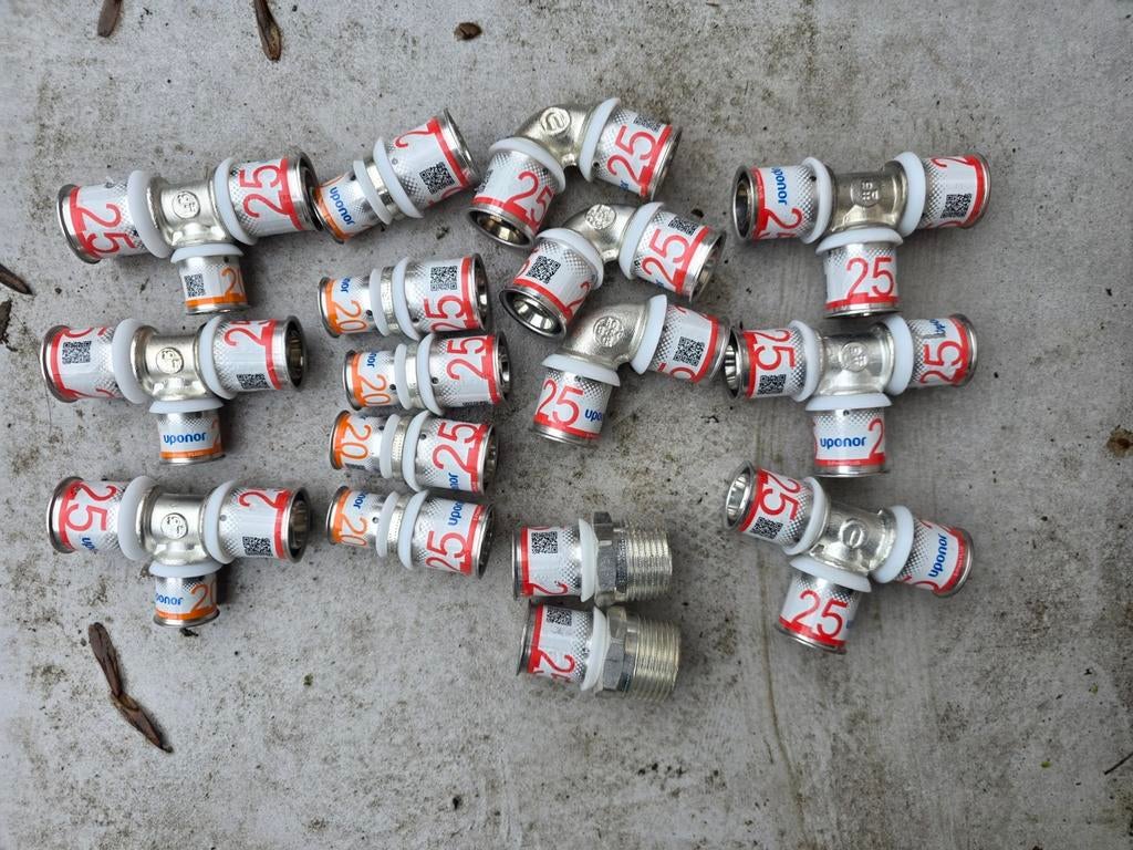 Uponor S-Press koppeling 25, Ophalen of Verzenden, Nieuw