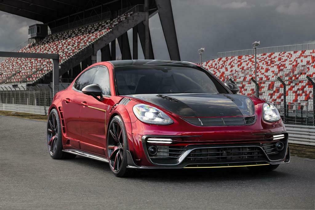 22" inch Mansory Porsche Panamera 971 Bodykit Carbon 2017, Porsche, Nieuw, Ophalen of Verzenden, Bumper