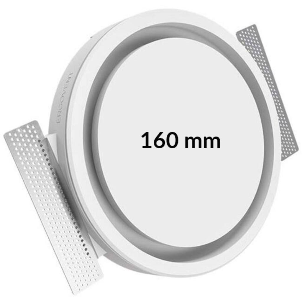 Ergovent Rondo 160 mm instucbaar frameloos ventilatieventiel, Ophalen of Verzenden, Nieuw, Ventilator en Afzuiger