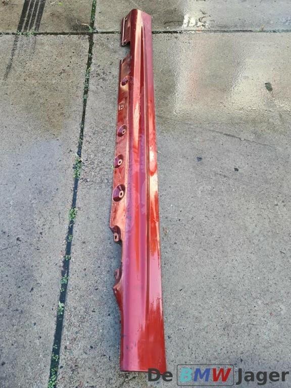 Sideskirt links rood BMW 3-serie E46 51719071633, Gebruikt, Ophalen of Verzenden, BMW, BMW