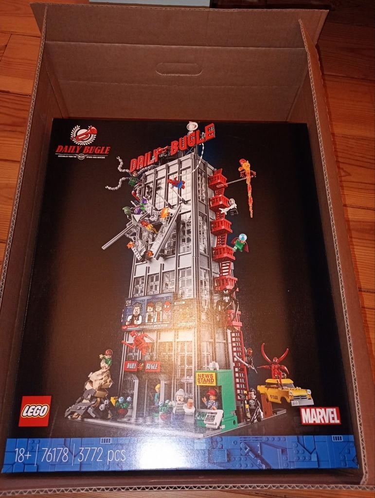 Lego 76178 Daily Bugle - Nieuw in doos!, Ophalen of Verzenden, Nieuw, Complete set, Lego