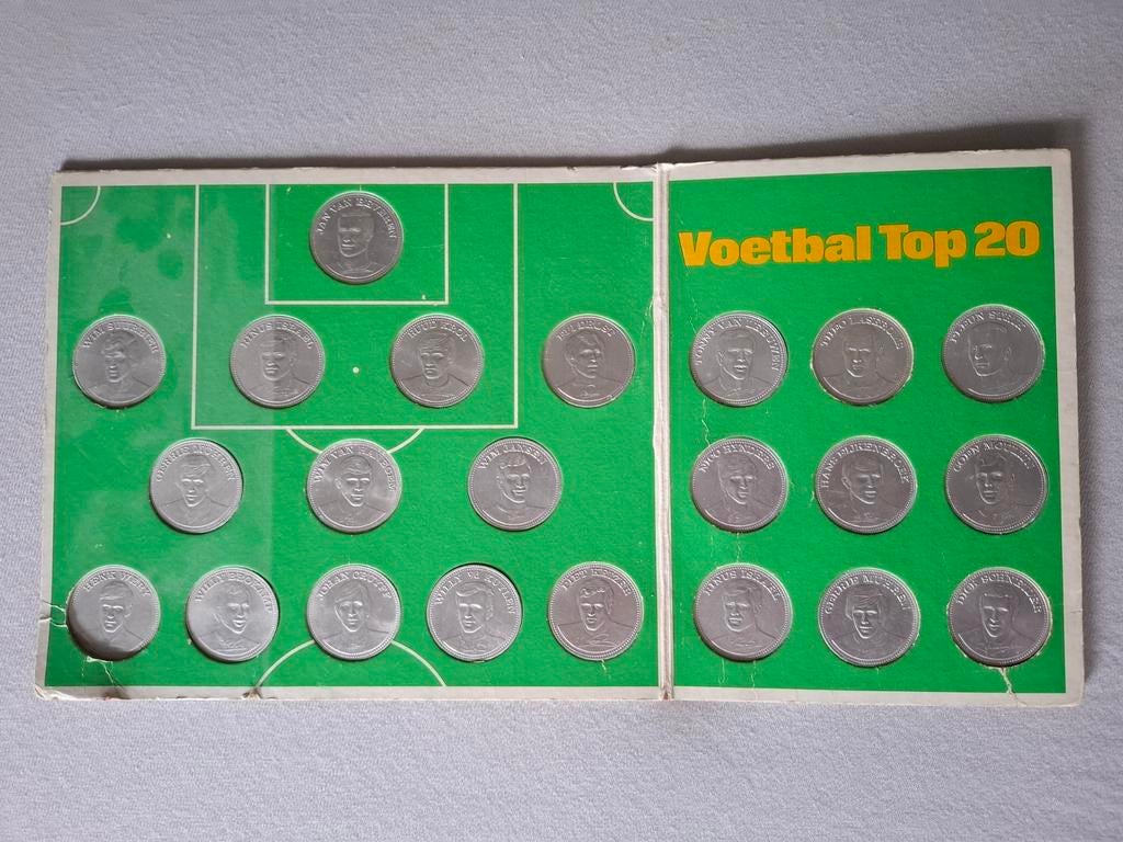 Voetbal Top 20 Shell - 1970s, Ophalen of Verzenden, Gebruikt