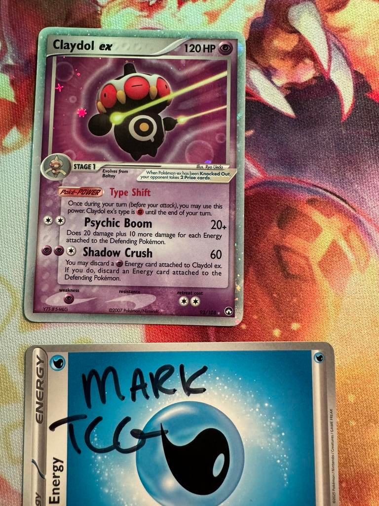 claydol ex 93/108 power keepers, Hobby en Vrije tijd, Verzamelkaartspellen | Pokémon, Zo goed als nieuw, Ophalen of Verzenden