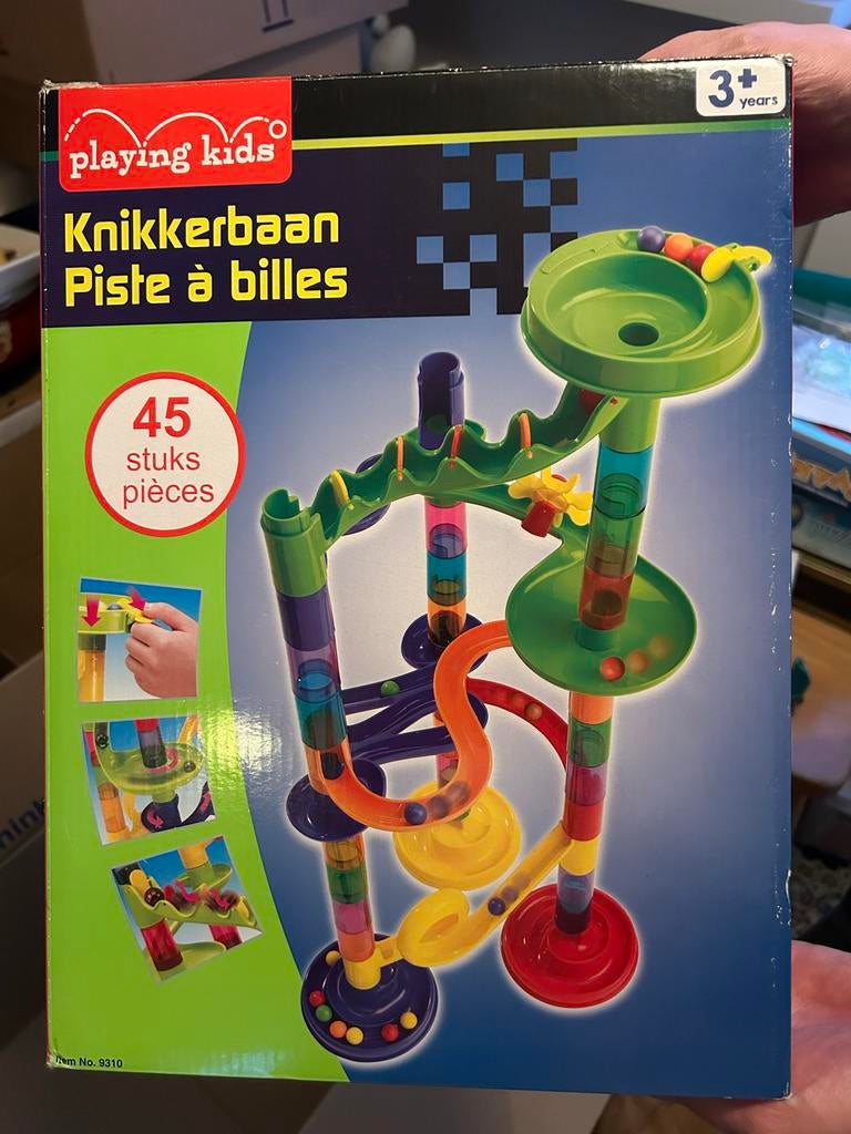 Playing Kids Knikkerbaan - 45 stuks, Ophalen, Zo goed als nieuw, Overige merken