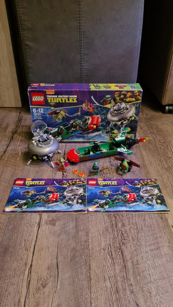 Lego Teenage Mutant Ninja Turtles 79120, Verzenden, Zo goed als nieuw, Complete set, Lego