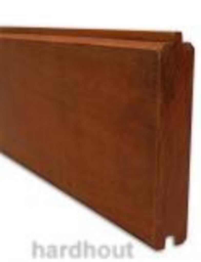Damwand hardhout klasse 1 Angelim Vermelho 30x185mm, Ophalen, Planken, Nieuw, Hardhout