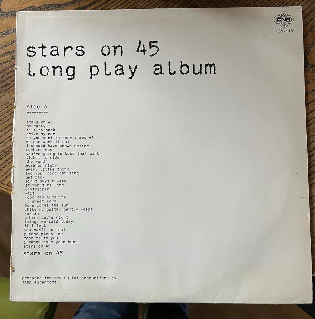 Stars on 45 LP - Langspeelplaat, Cd's en Dvd's, Vinyl | Pop, Ophalen of Verzenden, Gebruikt