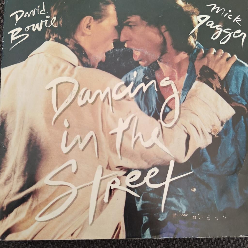 David Bowie & Mick Jagger - Dancing in the Street 12", Ophalen of Verzenden, Zo goed als nieuw, 7 inch, Pop