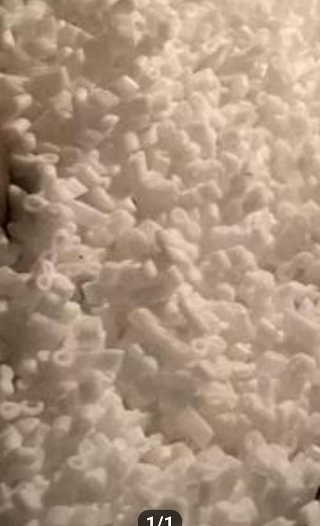 Gratis isolatie chips EPS - ca. 15 m3, Minder dan 4 cm, Gebruikt, Ophalen of Verzenden, 15 m² of meer