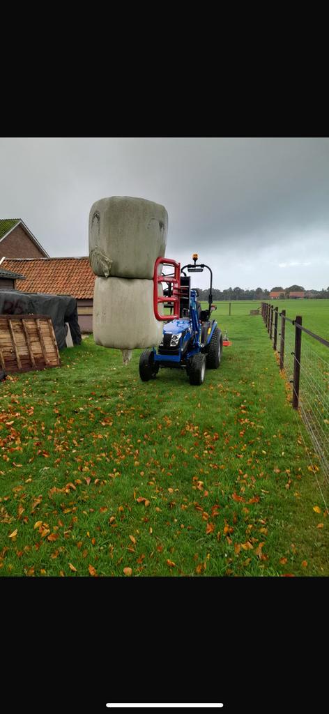 Solis hst 26 hydrostaat  met ronde balen klem, Overige merken, Gebruikt, Tot 2500, Ophalen of Verzenden
