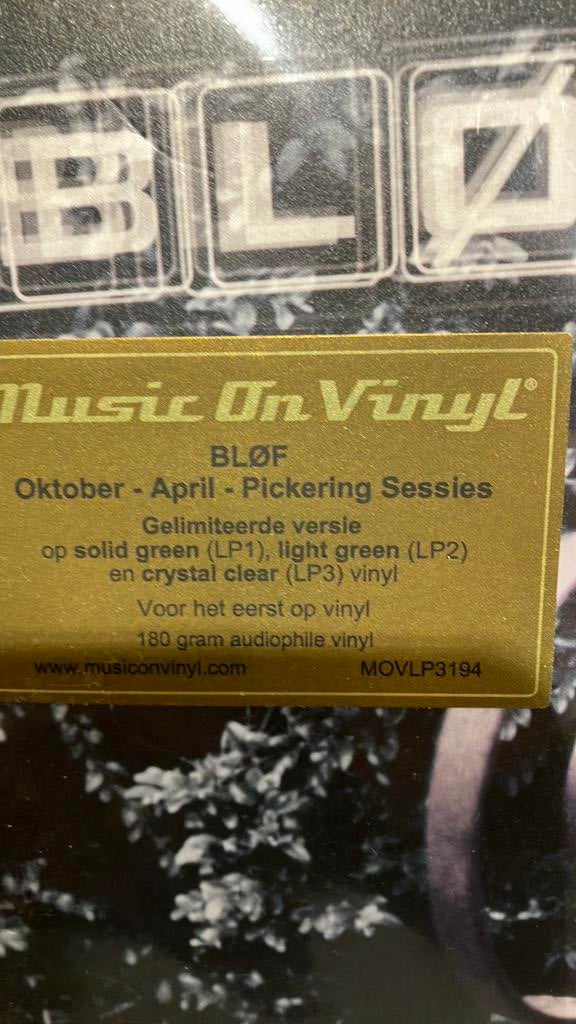 Bløf — Oktober- April- pickering Sessies, Ophalen of Verzenden, Zo goed als nieuw, 12 inch, Poprock