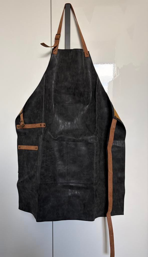 Bbq schort van kunstleer NIEUW, Ophalen of Verzenden, Nieuw