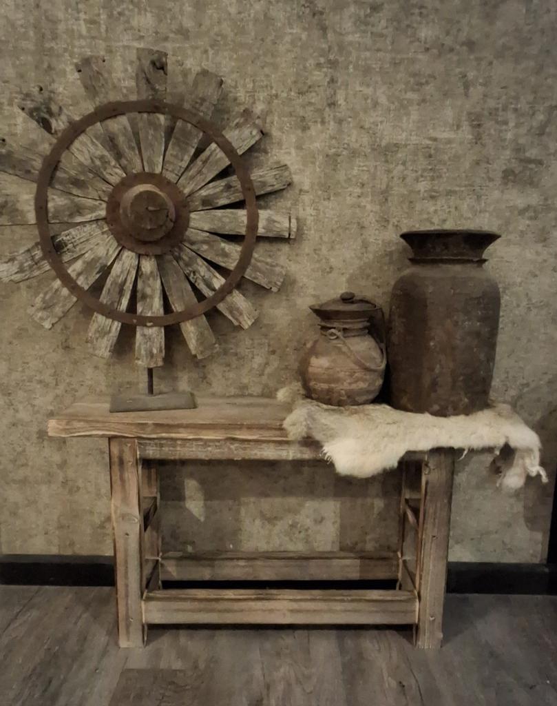 Sidetable Ohio, Ophalen of Verzenden, Nieuw, Minder dan 25 cm, Rechthoekig