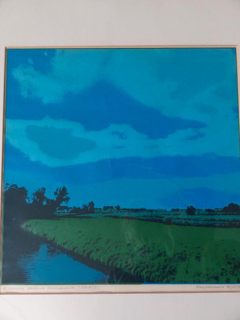 4 kleuren zeefdruk Groenendijk no 4/5 Puntkomma 81/05/20, Verzenden