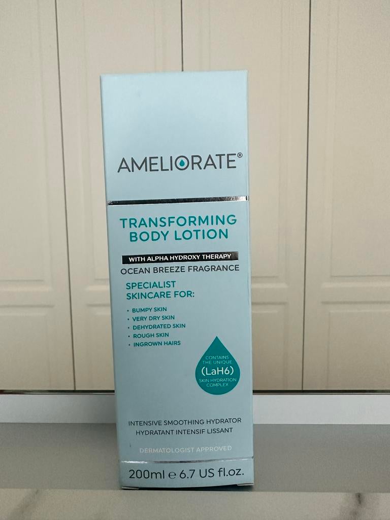 Ameliorate Transforming Bodylotion 200ml - Nieuw!, Ophalen of Verzenden, Nieuw, Bodylotion, Crème of Olie