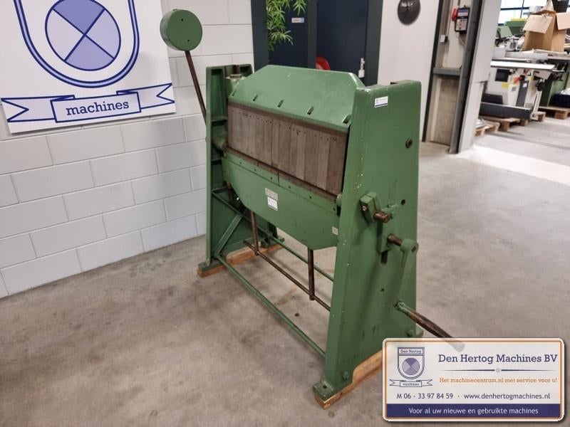 Vingerzetbank hoge segmenten 21cm 1020x2mm hand zetbank, Doe-het-zelf en Verbouw, Gereedschap | Overige machines, Ophalen, Gebruikt