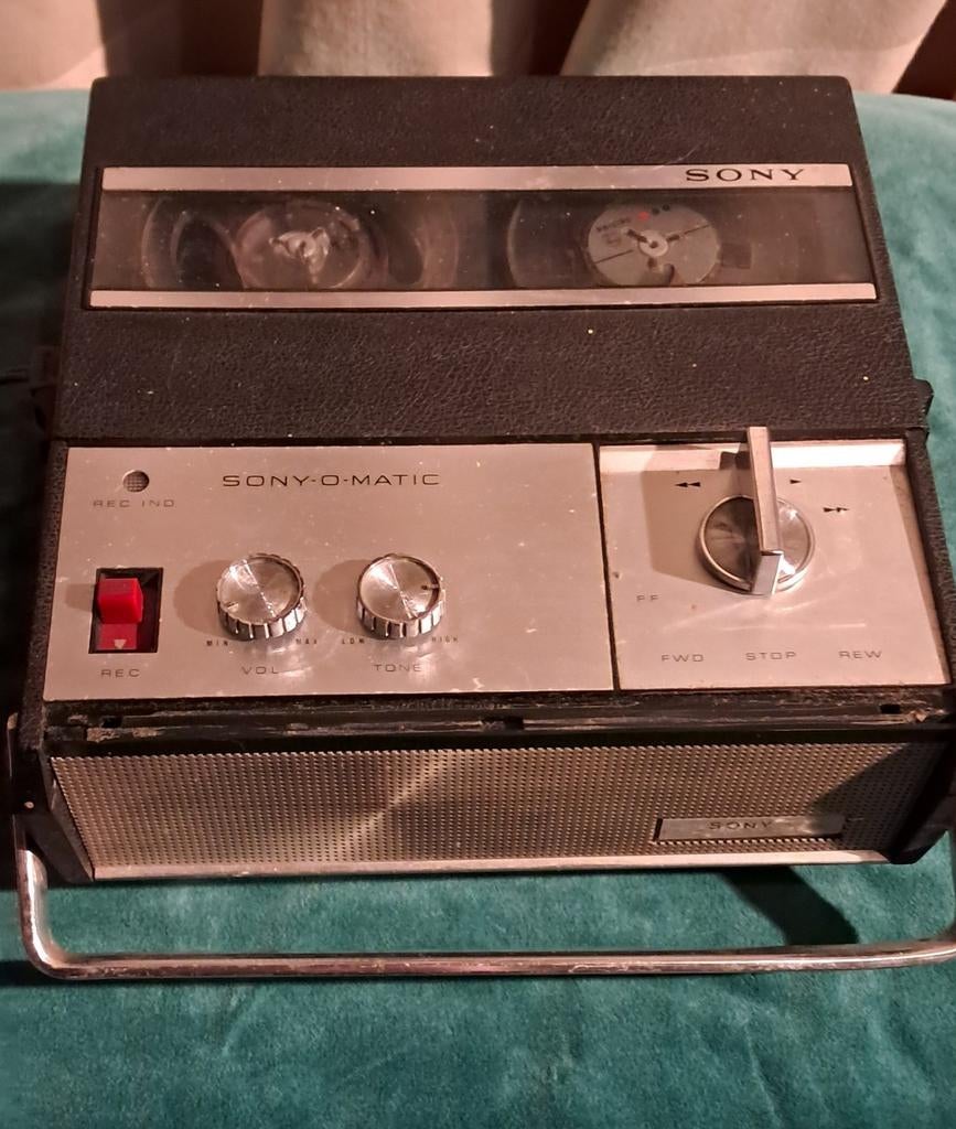 Sony O Matic Mini Bandrecorder - Vintage!, Ophalen of Verzenden, Bandrecorder