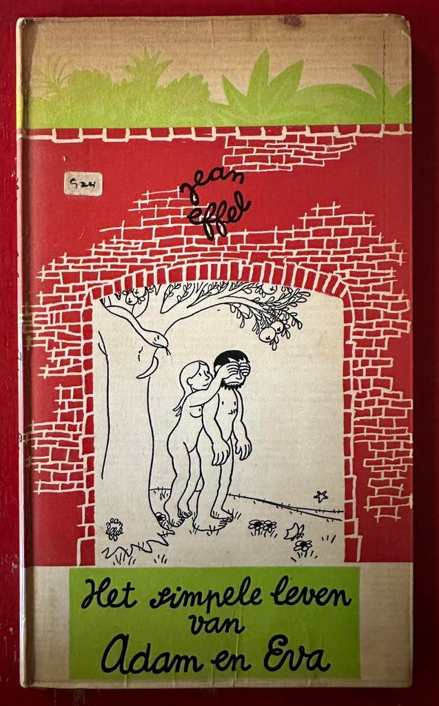 Jean Effel - Het Simpele Leven van Adam en Eva, Boeken, Ophalen of Verzenden, Gelezen, Cartoons
