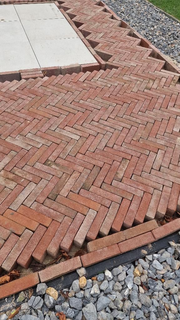 Aanbieding nieuwe gebakken walen in 3 kleuren, Tuin en Terras, Ophalen, Overige materialen, Klinkers, Nieuw