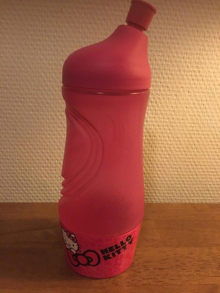 Tupperware Hello Kitty Sporty Roze, Ophalen of Verzenden, Gebruikt, Beker of Kan