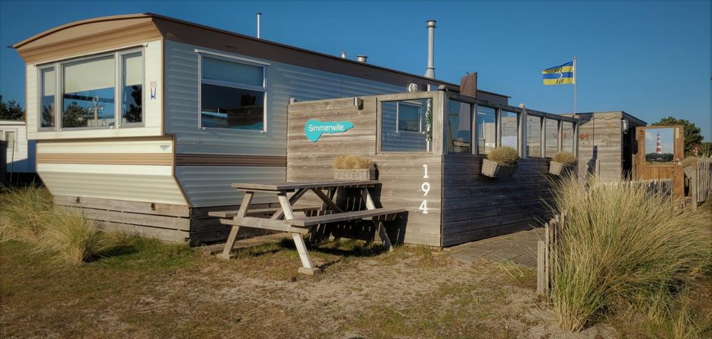 ☀️ VAKANTIE OP AMELAND | stacaravan te huur op Roosdunen, Vakantie, Vakantiehuizen | Nederland, 2 slaapkamers, Waddeneilanden
