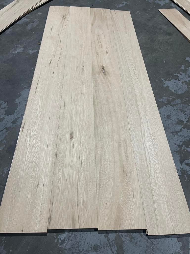 55m2 eiken houten vloer 19x190cm parket vloer, Doe-het-zelf en Verbouw, Nieuw, 10 m² of meer, 10 tot 30 cm, Hout