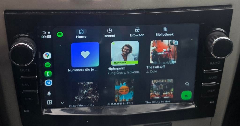 Multimedia systeem Android/Apple car play Opel Astra H, Auto diversen, Autoradio's, Ophalen of Verzenden, Zo goed als nieuw