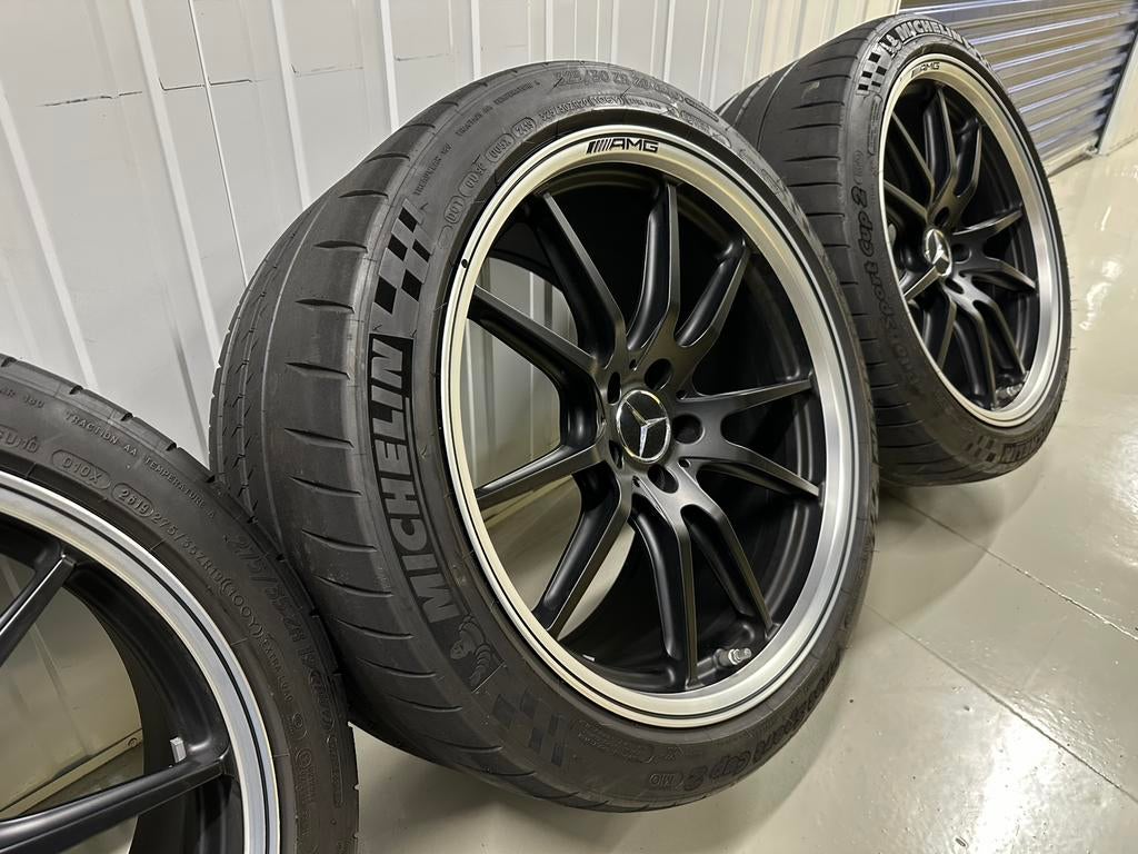 19'' 20'' ORI Mercedes AMG GT R R190 W190 Velgen Set Micheli, Auto-onderdelen, Banden en Velgen, Gebruikt, Velg(en), 325 mm, Ophalen of Verzenden