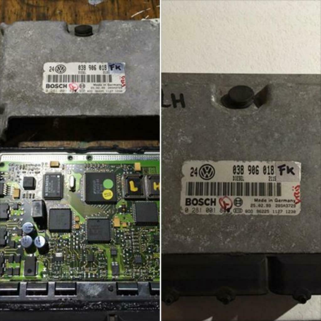Gechipte 1.9 TDI ALH Ecu Caddy Seat Golf 038 906 018 FK, Auto-onderdelen, Ophalen of Verzenden, Gebruikt, Seat