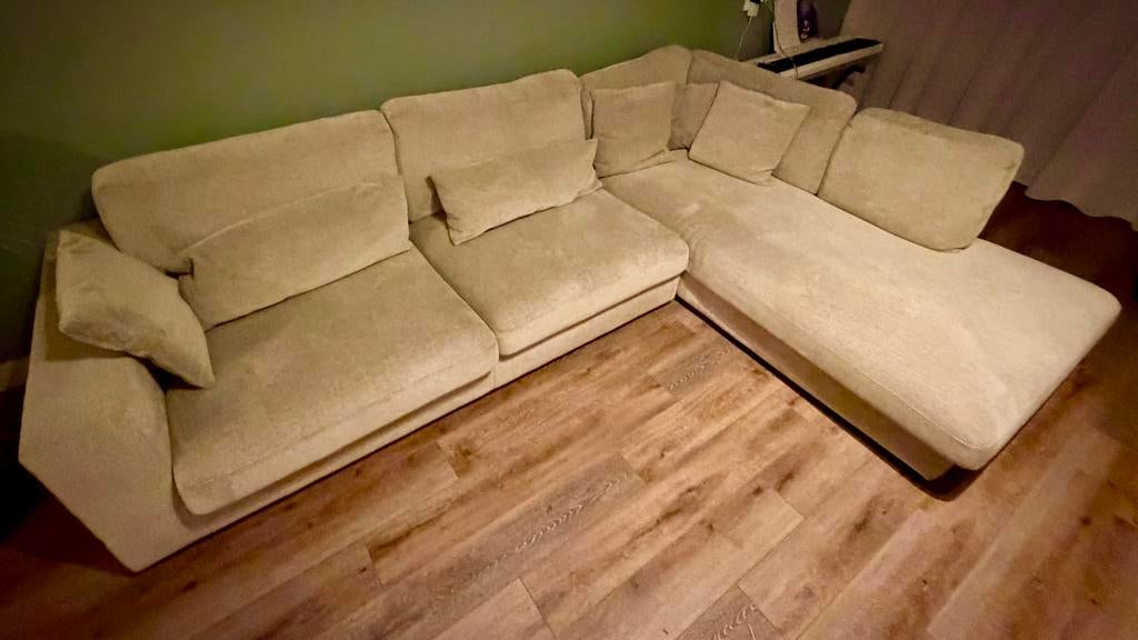 Prachige Comiso 2,5 zits bank van Hoogenboezem met garantie, Huis en Inrichting, Hoekbank, Ophalen of Verzenden, Zo goed als nieuw