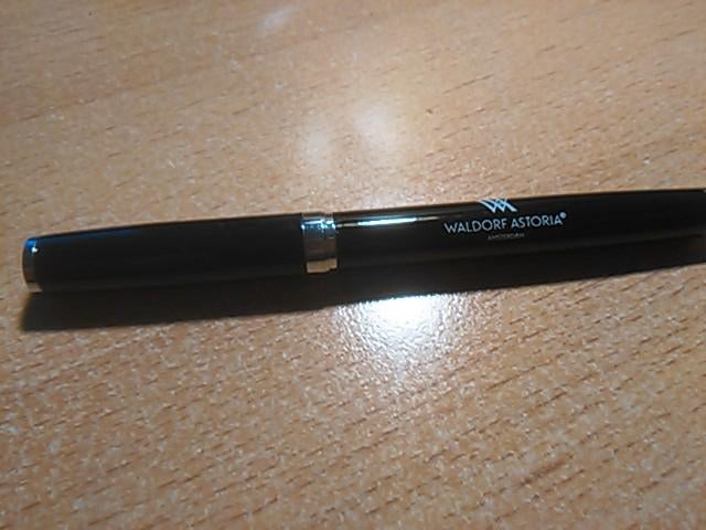 pen waldorf astoria amsterdam, Verzamelen, Ophalen, Balpen, Overige merken, Met reclame