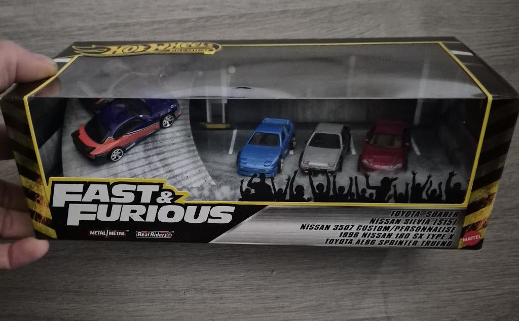 hot wheels fast and furious diorama set tokyo drift, Hobby en Vrije tijd, Modelauto's | Overige schalen, Ophalen of Verzenden