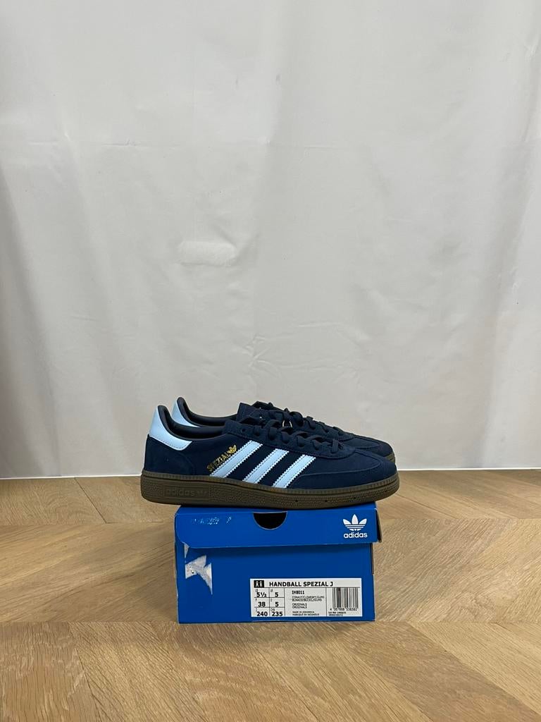 adidas Handball Spezial Collegiate Navy Clear Sky Gum - 38, Kleding | Dames, Schoenen, Nieuw, Sneakers of Gympen, Blauw, Ophalen of Verzenden