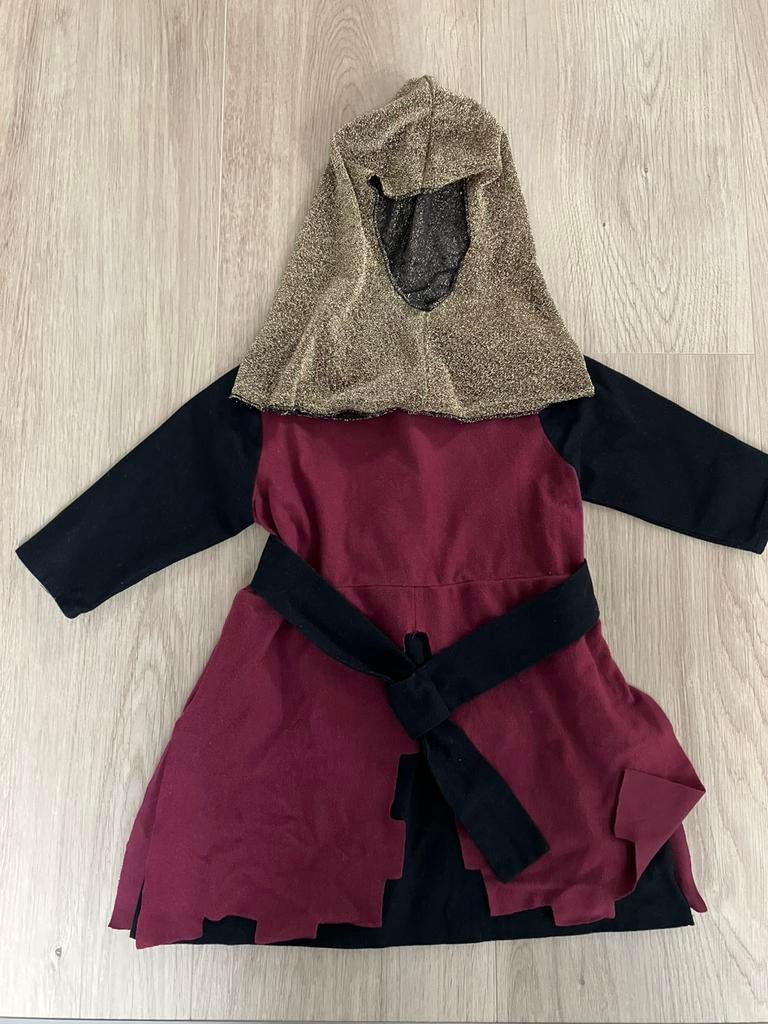 Ridderpak carnaval, Kinderen en Baby's, Carnavalskleding en Verkleedspullen, Ophalen of Verzenden, Gebruikt, 104 of kleiner, Jongen of Meisje
