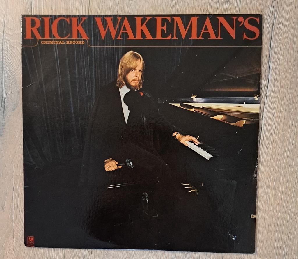 LP Rick Wakeman's -  Criminal Record, Ophalen of Verzenden, Zo goed als nieuw, 12 inch