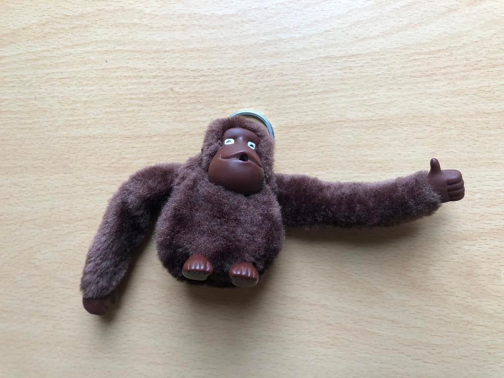 Bruin aapje Kipling met naam ‘Alberto’, Verzamelen, Ophalen of Verzenden, Zo goed als nieuw, Merk