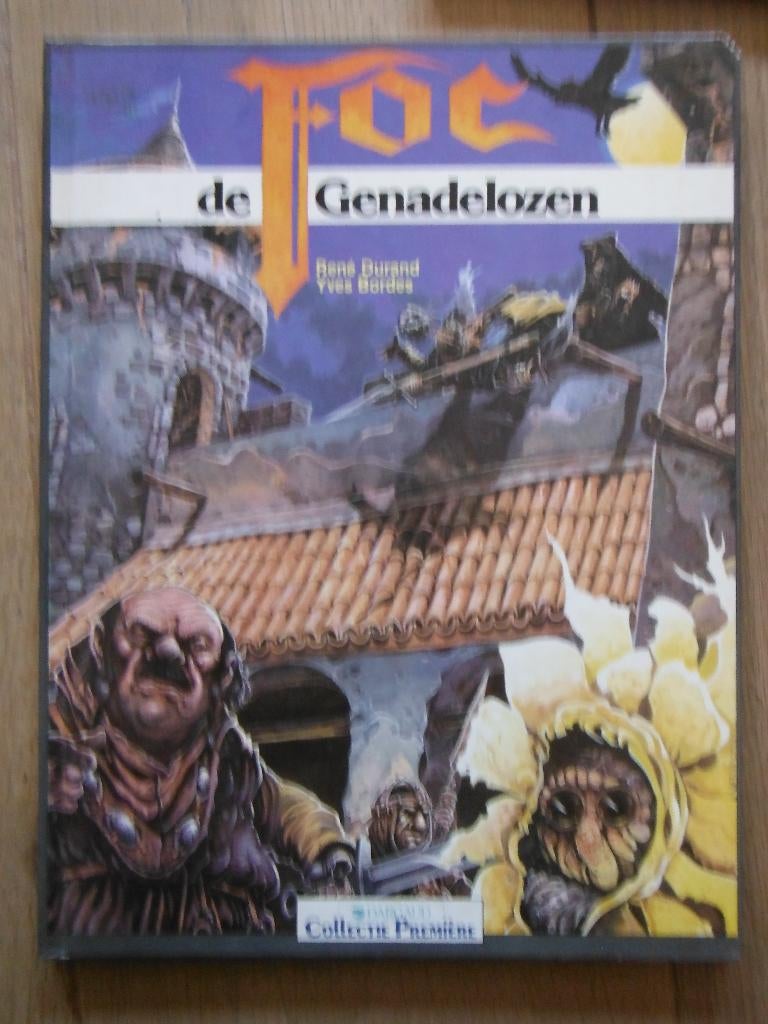 Foc. De genadelozen. HC. 1987, Eén stripboek, Ophalen of Verzenden, Gelezen