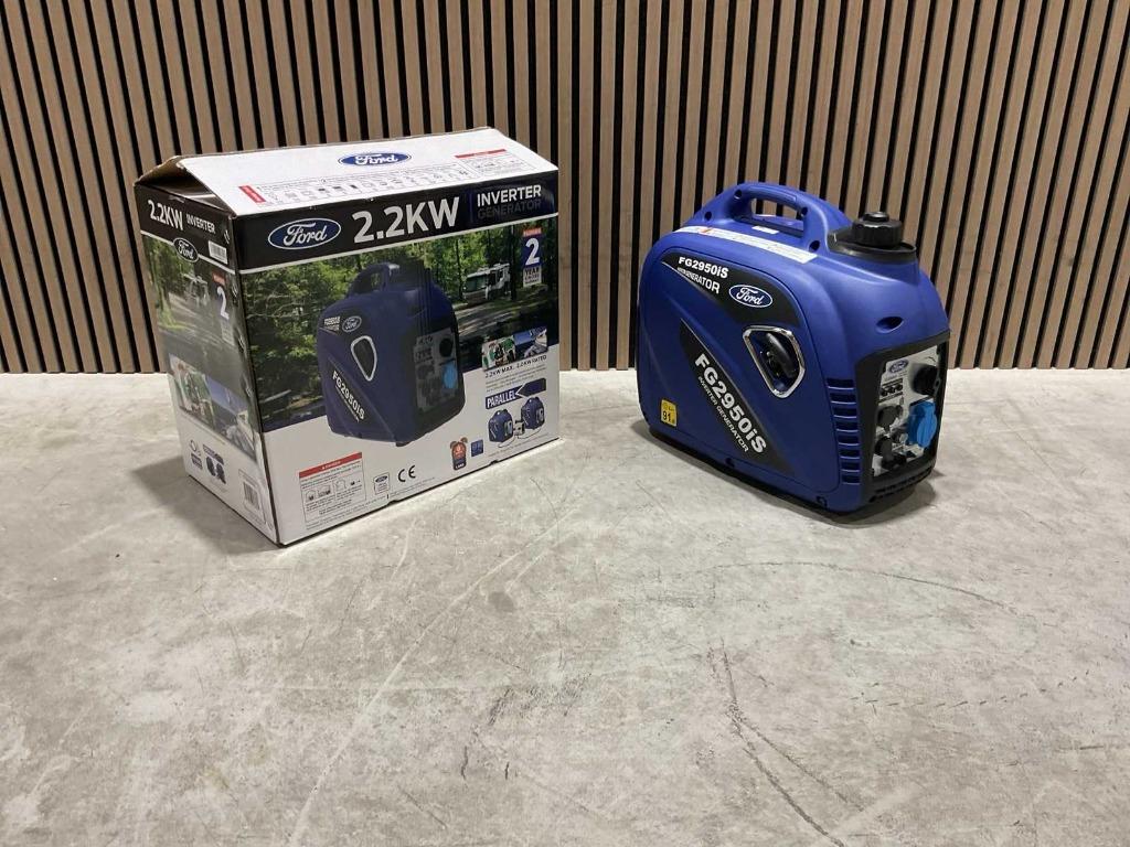 Ford FG2950iS Inverter stroomgenerator‼️, Ophalen, Nieuw, Minder dan 5 kVA, Benzine