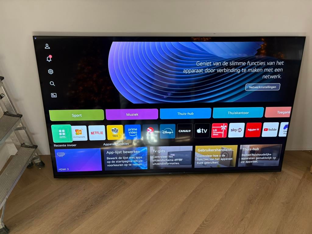 LG UHD UT73 (mp171), Audio, Tv en Foto, Ophalen, LED, 50 Hz, Zo goed als nieuw