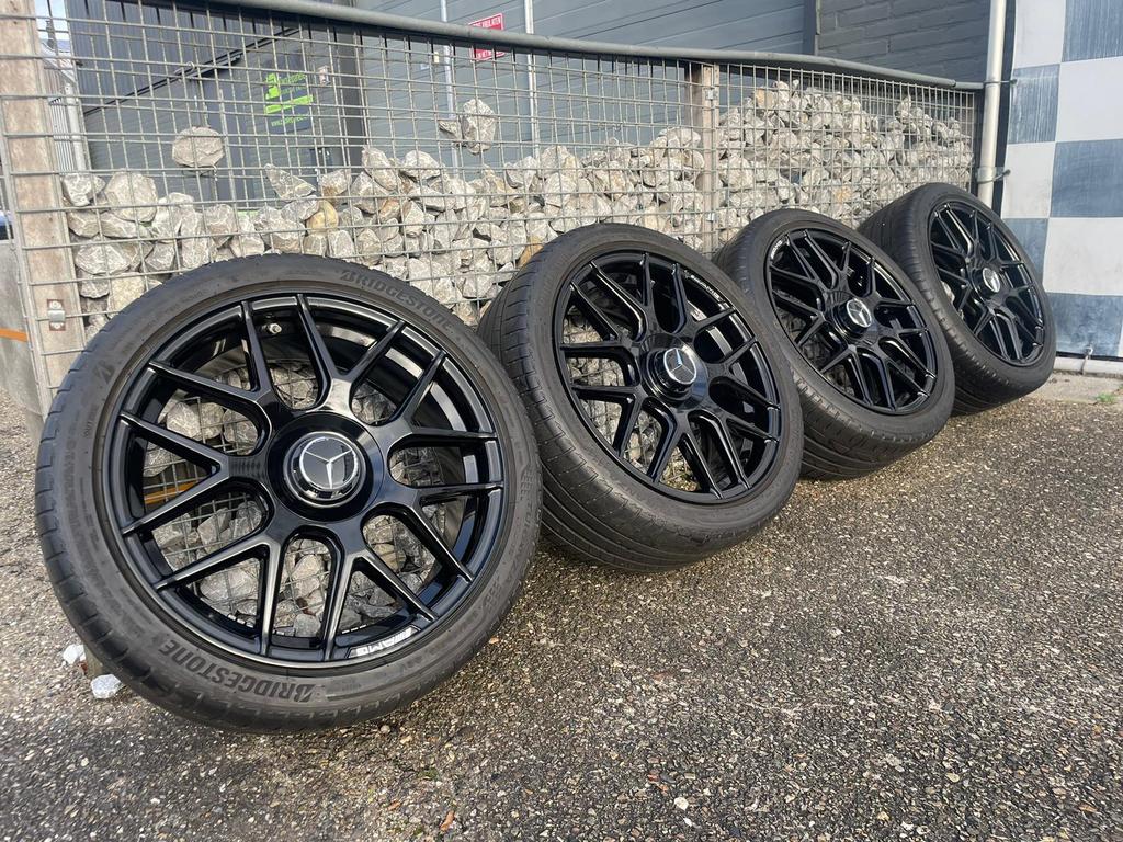 19 inch Mercedes AMG A-klasse velgen W177 + CLA A45 + banden, 19 inch, Banden en Velgen, Nieuw, Ophalen of Verzenden