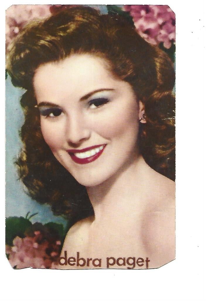 Debra Paget, Verzenden, 1960 tot 1980, Gelopen, Sterren en Beroemdheden