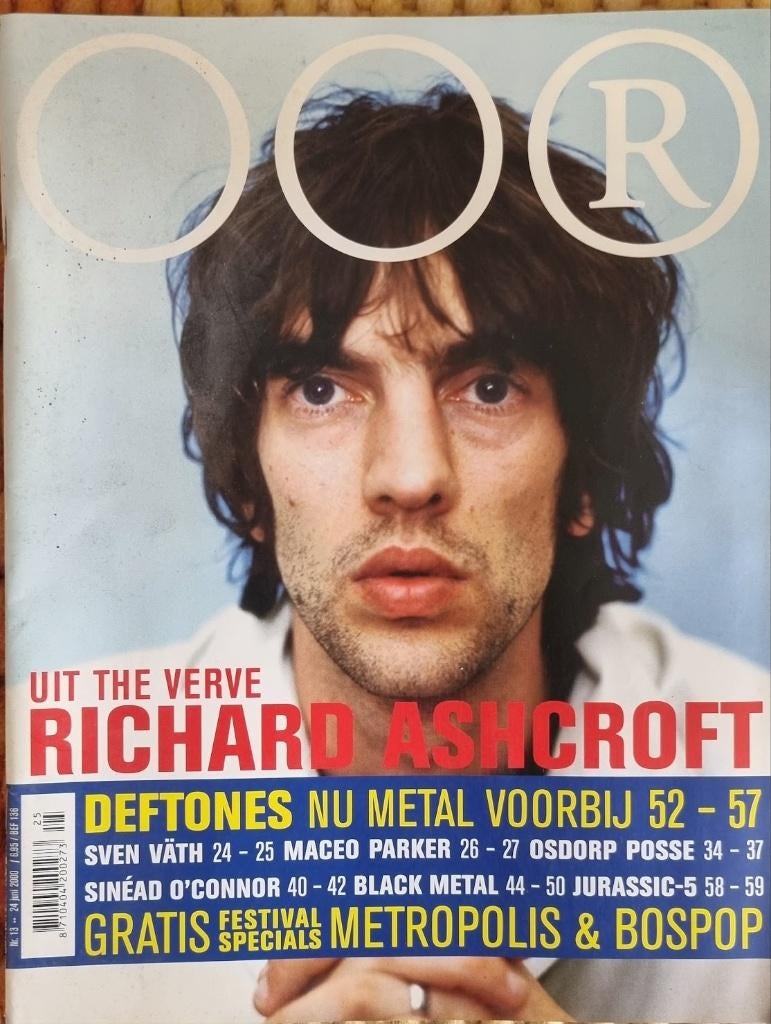 OOR 13-2000 Ashcroft Deftones O'Connor Black Metal Osdorp, Ophalen of Verzenden, Zo goed als nieuw, Muziek, Film of Tv