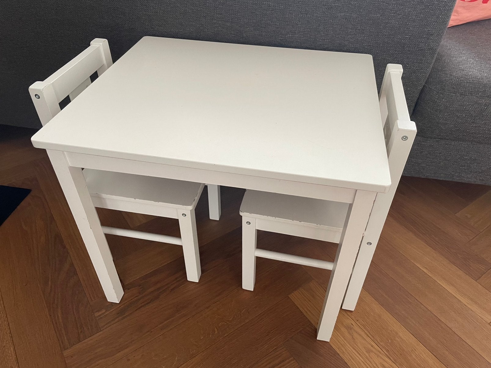Ikea KRITTER tafel + 2 stoeltjes, Ophalen, Gebruikt, Tafel(s) en Stoel(en)