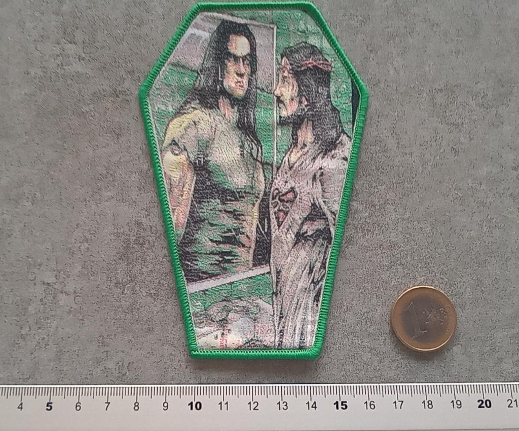 Type O Negative vrij  mooie coffin patch t201 Peter Steele, Verzenden, Nieuw, Kleding